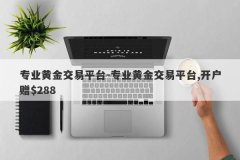 专业黄金交易平台-专业黄金交易平台,开户赠$288